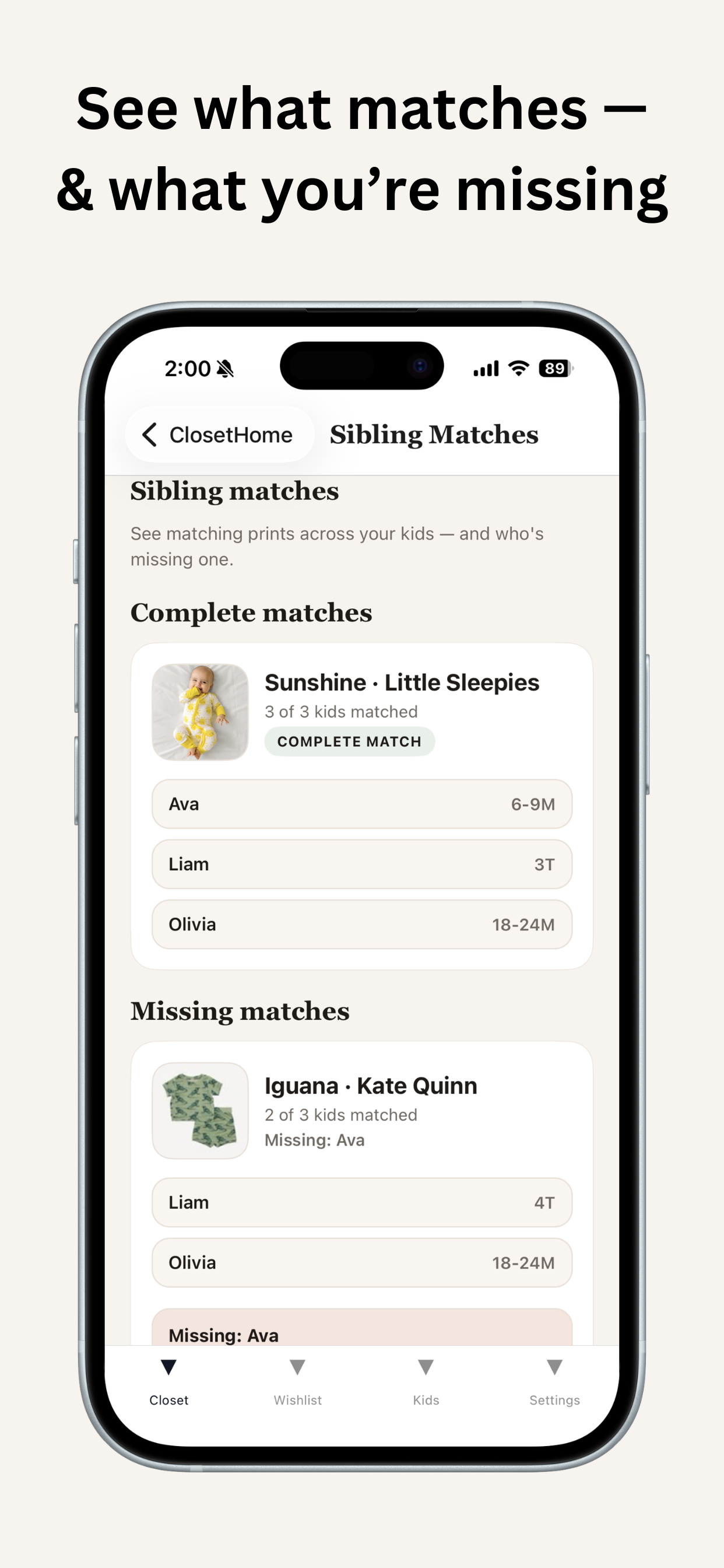 Layette Out app screenshot 4